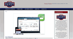 Desktop Screenshot of alarmdepotinc.com